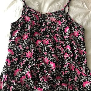 Floral Spaghetti strap blouse